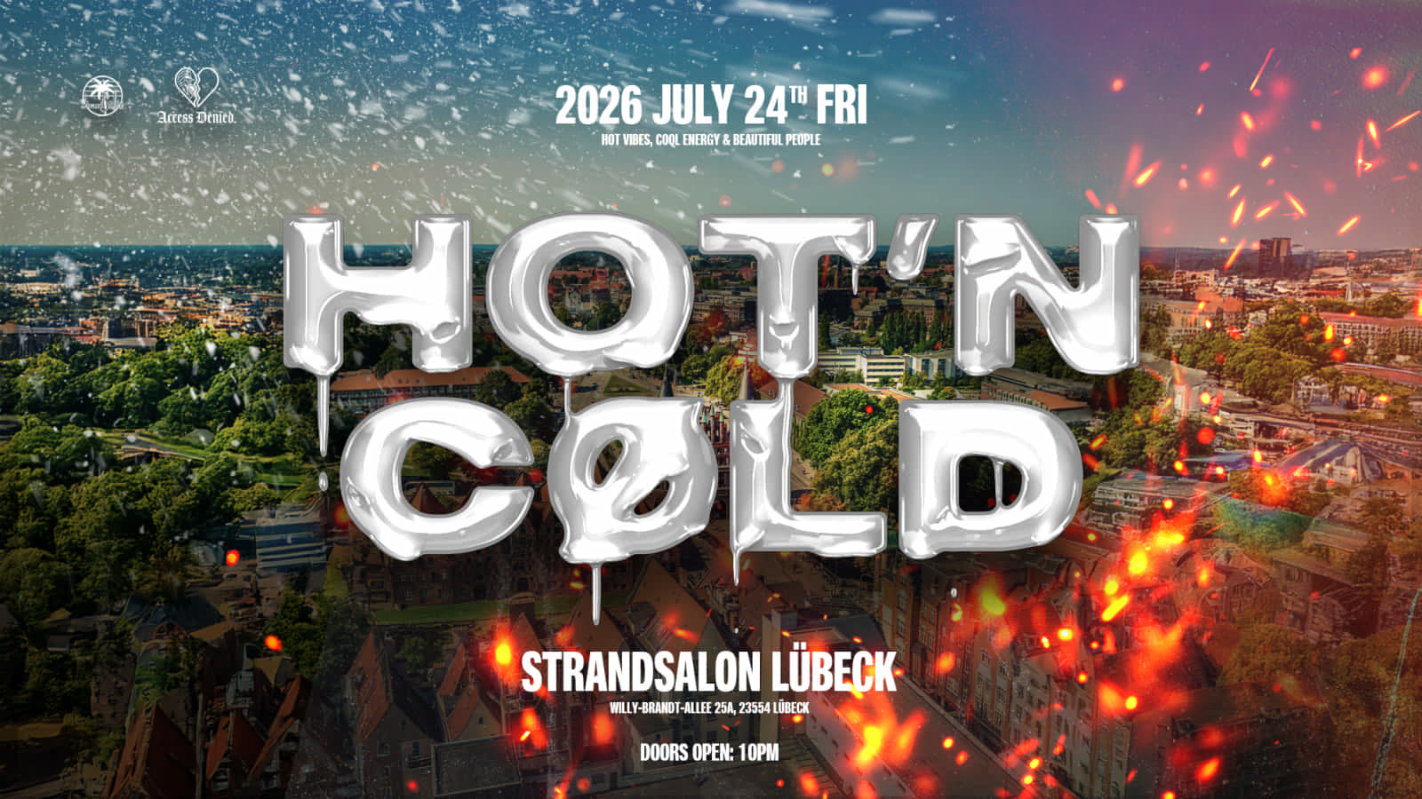 HOT'N'CØLD • 24.07.2026 - STRANDSALON LÜBECK 