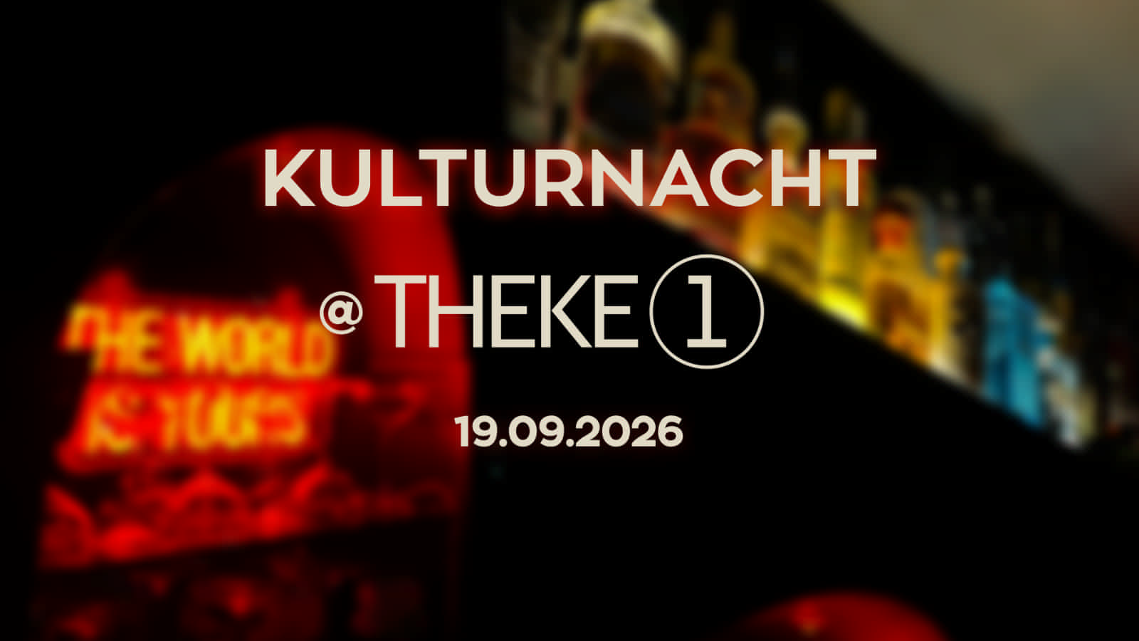 KULTURNACHT - AUS LIEBE FÜR COCKTAILS