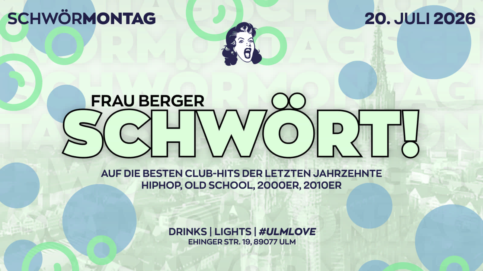Schwörmontag in der Frau Berger