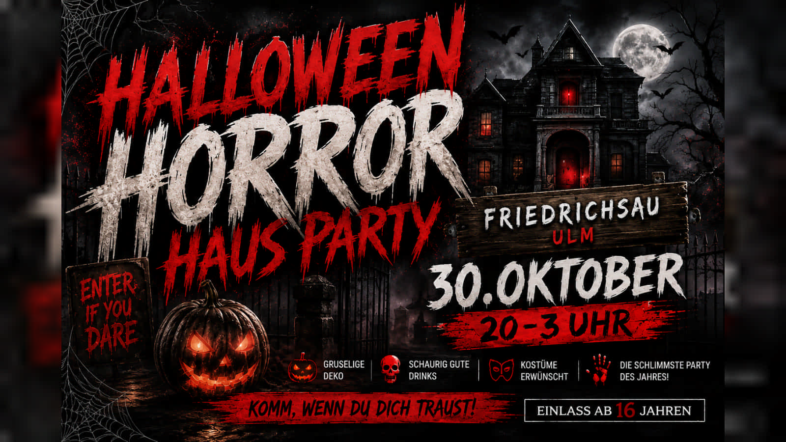 Halloween Horror Haus Party