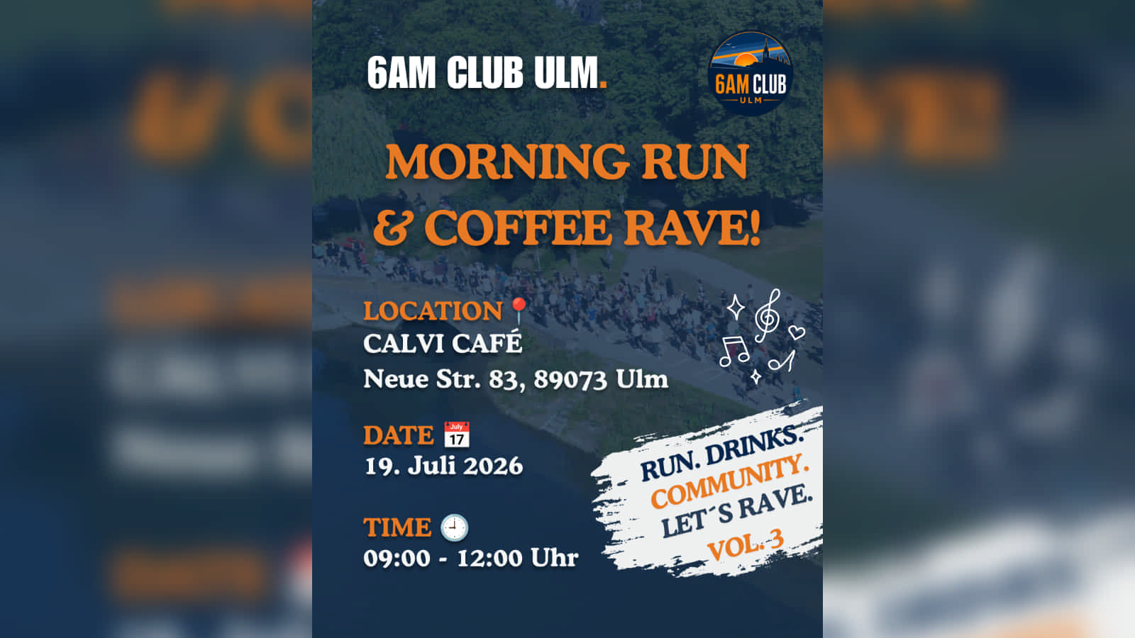 SOCIAL RUN & MORNING COFFEE RAVE VOL. 3